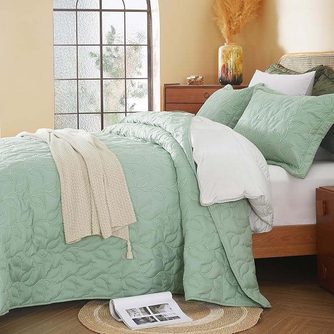 EVENHUG Quilt King Size Bedding Set - Image 4