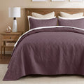 Madison Park Queen Quilt Bedding Set, Cottage-Inspired Damask, Classic Stitch by MADISONPARK