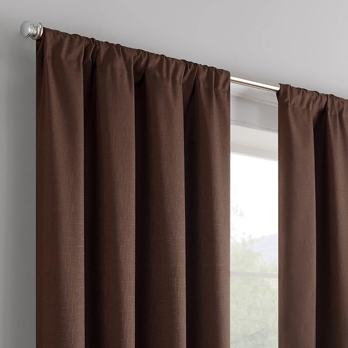 Eclipse Kendall Blackout Rod Pocket Curtain - Image 5