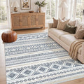 cotiled Boho 5x8 Area Rugs for Living Room: Soft Moroccan Washable Rug | Solve by COTILED