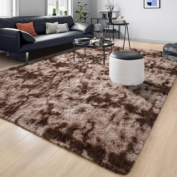 8x10 Area Rugs for Living Room Bedroom, Soft Fluffy Plush Shaggy Girls Boys - Image 8