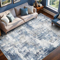 5x7 Ft Area Rugs for Living Room, Soft Non-Slip Washable Rugs Modern Abstract by Cuzwlovita