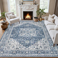 3x5 Area Rugs Living Room: Washable Vintage Rug by EXPEDIX