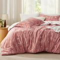 Bedsure Pink Clay Queen Comforter Set by Unknown