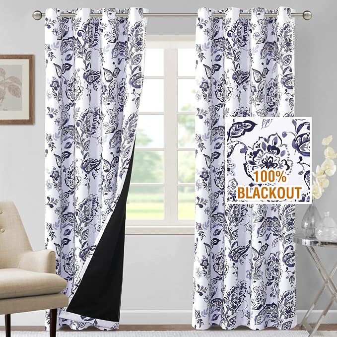 H.VERSAILTEX 100% Blackout Curtains by HVERSAILTEX