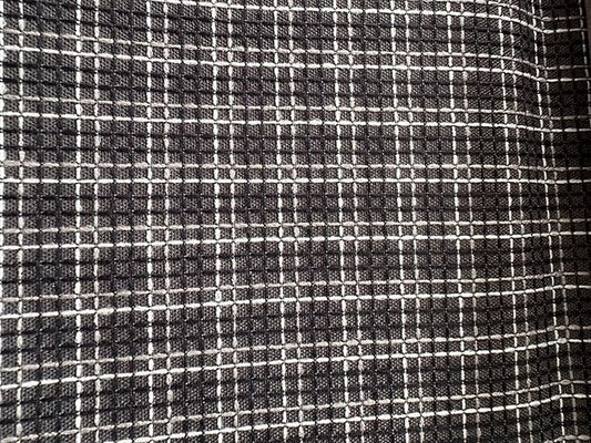 OctoRose 3 Side Zipper Upholstery Checked-Black, Twin Size Futon Cover Sofa DayBed Mattress Slipcover (Checked-Black, Twin Size)