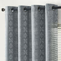 jinchan Boho Blackout Curtains 63 Inch Length by JINCHAN