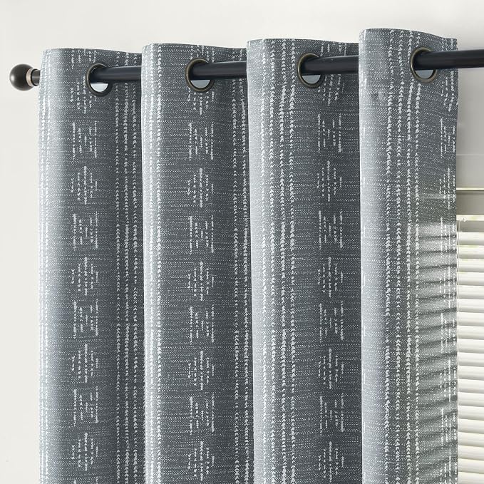 jinchan Boho Blackout Curtains 96 Inches Long - Image 2