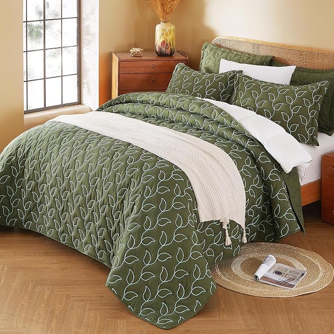 EVENHUG Quilt King Size Bedding Set - Image 3