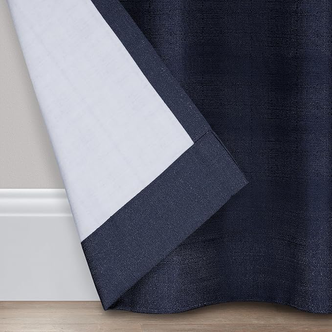 Eclipse Kendall Textured Blackout Rod Pocket Curtain - Image 8