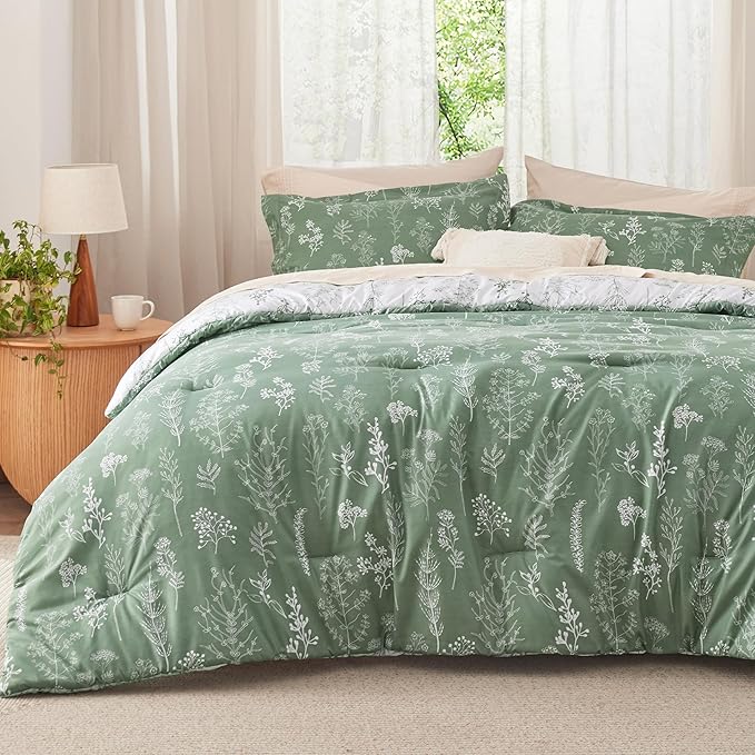 Bedsure Green Twin/Twin XL Comforter Set by Unknown