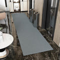 Ottomanson 3'11" x 55' Hallway Runner with Scraper Pile - Extra Durable Non-Slip Rug Mat for Indoor & Outdoor Use - Ideal for Kitchen, Entryway & Garage - High-Traffic Carpet, Gray
