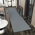 Ottomanson 2'7" x 20' Hallway Runner with Scraper Pile - Extra Durable Non-Slip Rug Mat for Indoor & Outdoor Use - Ideal for Kitchen, Entryway & Garage - High-Traffic Carpet, Gray