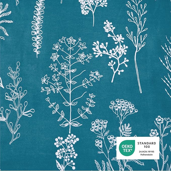 Bedsure Teal Blue King Comforter Set - Image 4