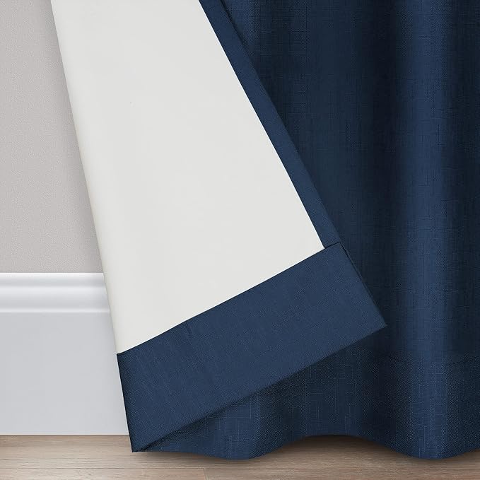Eclipse Kendall Textured Blackout Grommet Curtain - Image 5