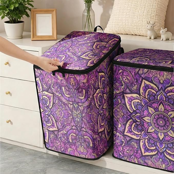 2pcs closet organizers and storage under bed, clothing blanket sweater sheet - Image 6