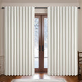 Extra Wide 100 Inch Blackout Curtains 96 Inches Long by QJMYDECO