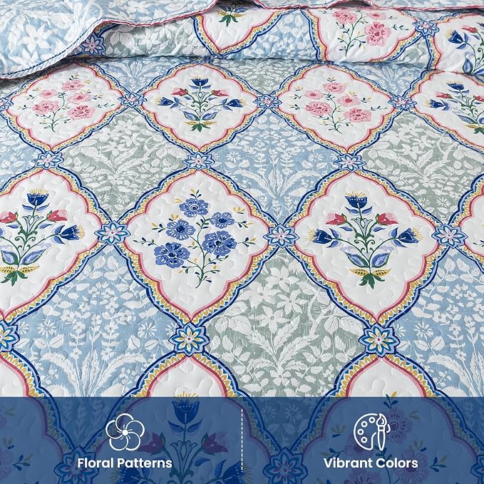 Etwel Lightweight King Size Quilt Set - Image 2