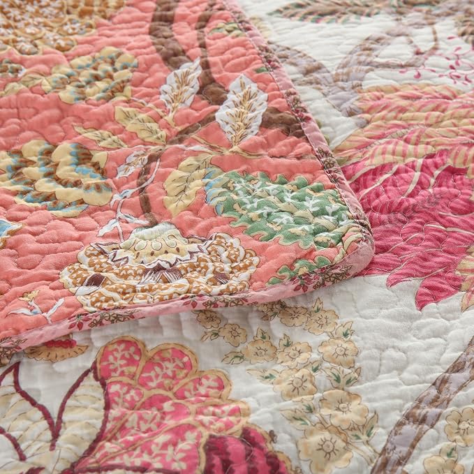 Etwel 100% Cotton Patchwork Queen Size Quilt Set - Image 9