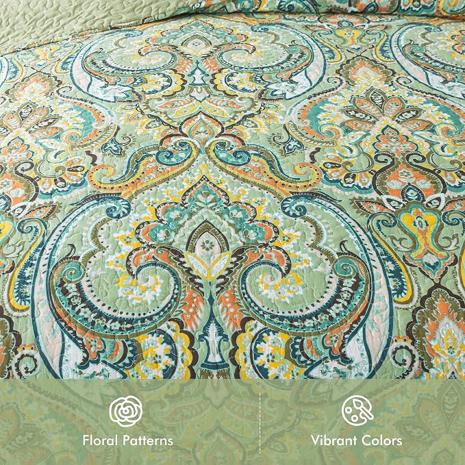 Etwel Lightweight Cotton Queen Size Quilt Set - Image 2