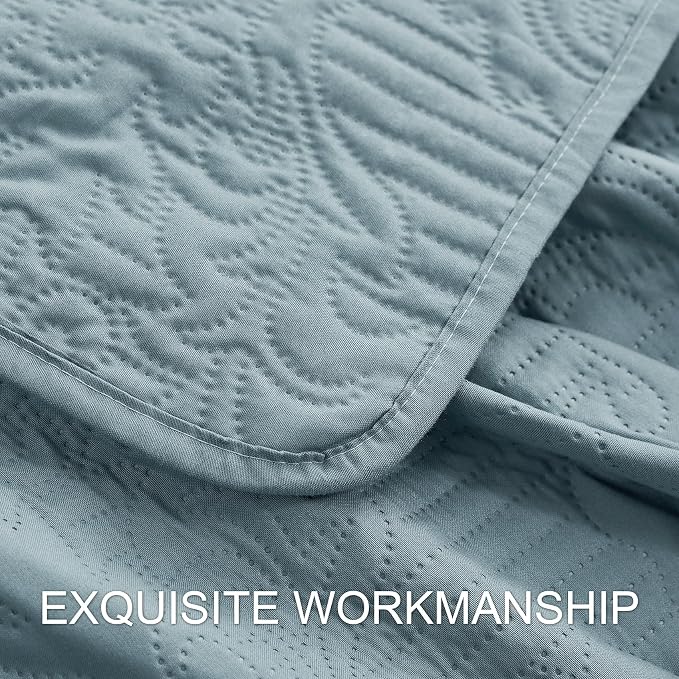Hansleep Blue Quilt California King Size - Image 6