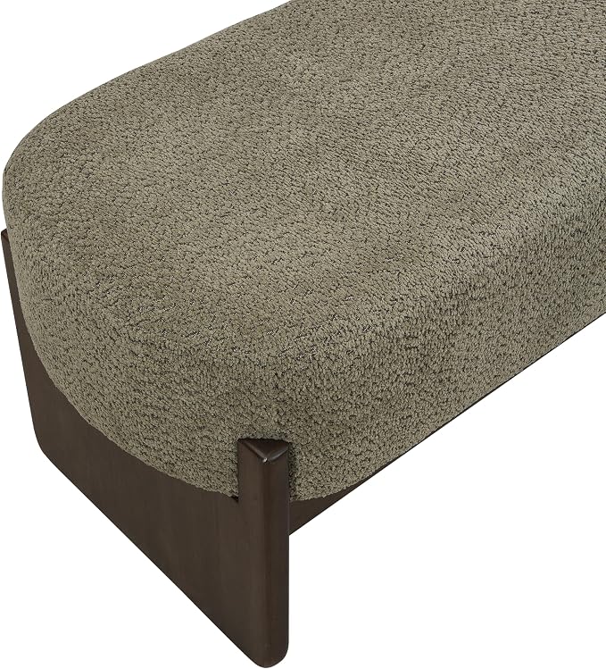Christopher Knight Home Arden Minimalist Loop Yarn Fabric Dining Bench - Image 10