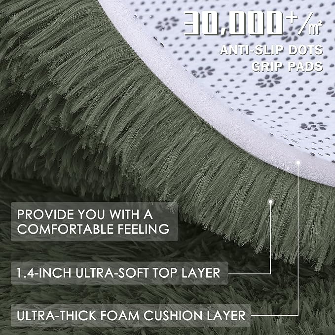 OLANLY 9x12 Machine Washable Large Area Rugs - Image 6