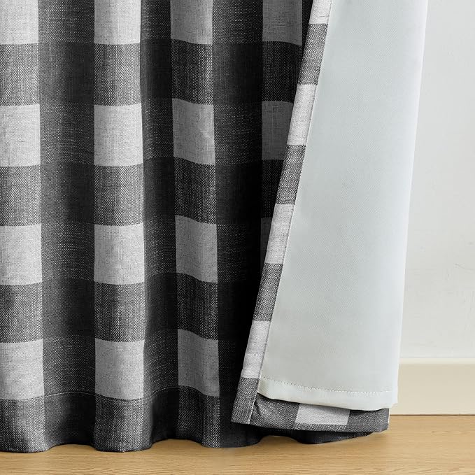 Grainger Rod Pocket Back Tab Window Curtain Panel - Image 4
