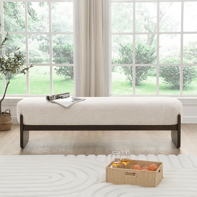 Christopher Knight Home Arden Minimalist Style Rectangular Loop Yarn Fabric - Image 3