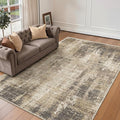 Washable Rugs 5x7, Abstract Large Area Rugs by Valenrug
