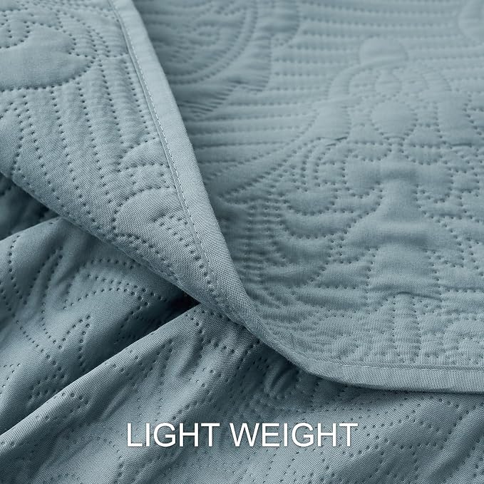 Hansleep Blue Quilt Twin Size - Image 5