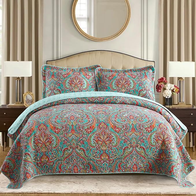 Etwel Lightweight Cotton King Size Quilt Set by Unknown