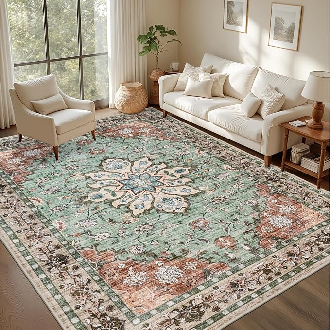 10x12 Area Rugs Living Room: Washable Rug - Image 2