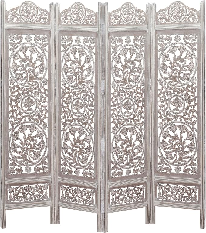 COTTON CRAFT Room Divider Wood Screen by COTTONCRAFT