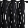 NICETOWN Blackout Curtain Panels 72 inches, 42 inches Wide, Light Reducing by NICETOWN