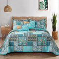 BEDIFANY 3 Pieces Cotton King Size Quilt Sets, King Quilted Coverlets | by BEDIFANY