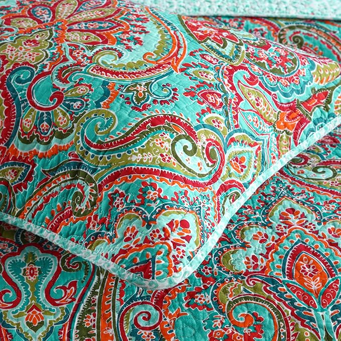 Etwel Lightweight Cotton King Size Quilt Set - Image 7