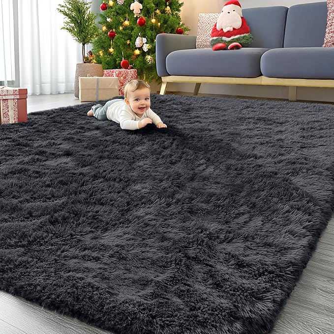 OLANLY 9x10 Machine Washable Large Area Rugs by OLANLY