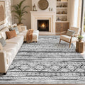 cotiled Boho 10x12 Area Rug for Living Room: Large Moroccan Washable Rug | by COTILED
