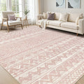 cotiled 6x9 Area Rugs for Living Room: Boho Washable Rug for Dining Room | by COTILED
