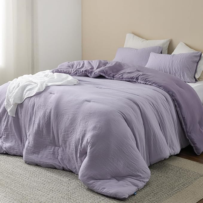 Bedsure Queen Comforter Set, 3 Pieces GentleSoft™ Bed Set, 1 Lightweight by Unknown