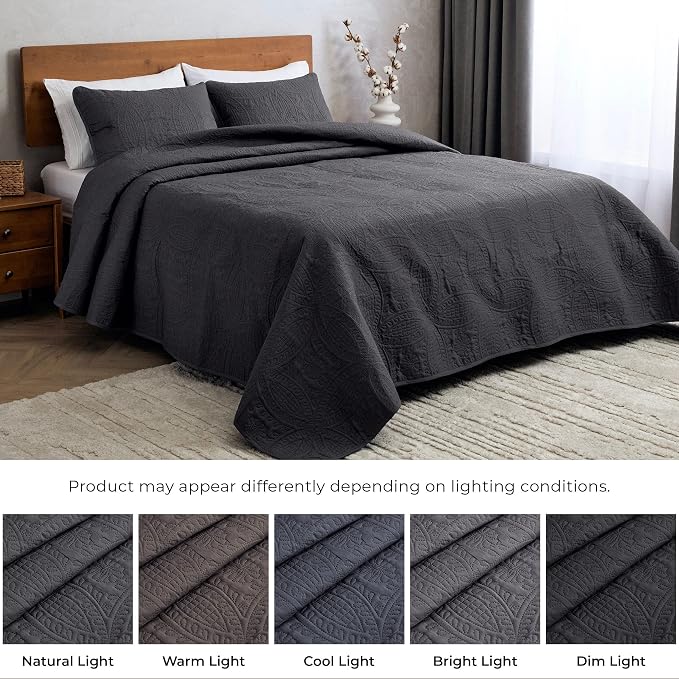 Mellanni Twin Bedspread Coverlet Set - Image 3
