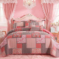 VAPUTAR Cotton King Size Quilt Bedding Sets by VAPUTAR