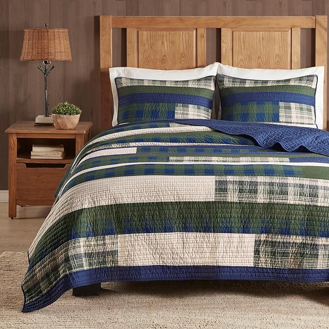 WOOLRICH Spruce Hill Reversible Quilt Set by Unknown