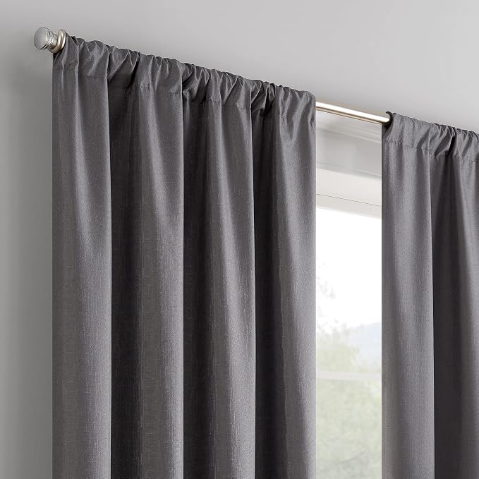 Eclipse Kendall Blackout Rod Pocket Curtain - Image 7