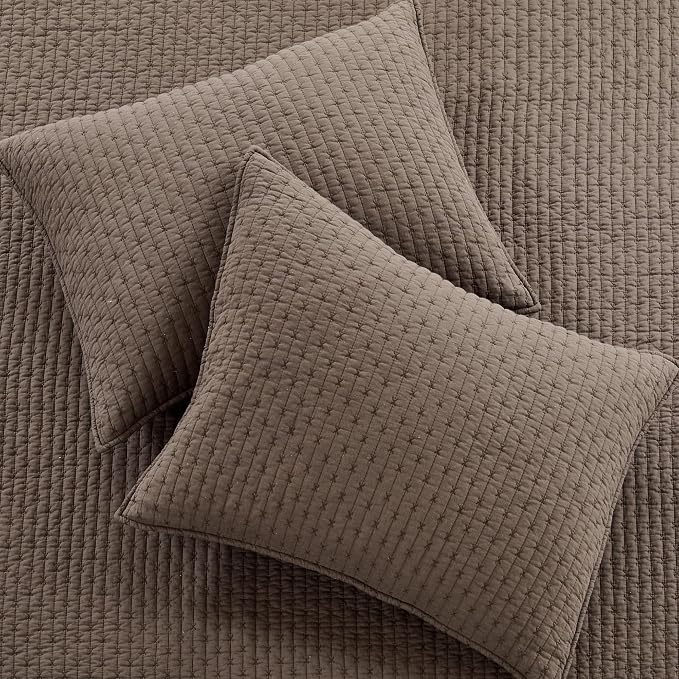 Levtex Home Cross Stitch Reversible Queen Bedspread Set - Image 6