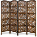COTTON CRAFT Room Divider Wood Screen by COTTONCRAFT