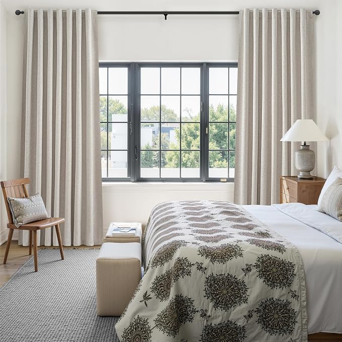 QJmydeco 54 Inch Curtains Sunblock Curtains - Image 8