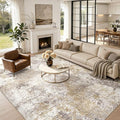 Nakagishi 10X14 Area Rugs for Living Room: Washable Modern Abstract Rug by NakagishiAreaRug