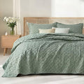 Bedsure California King Quilt, Lightweight Comforter, Sage Green Bedspread | by Unknown